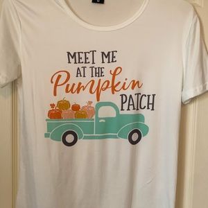 Autumn pumpkin tshirt